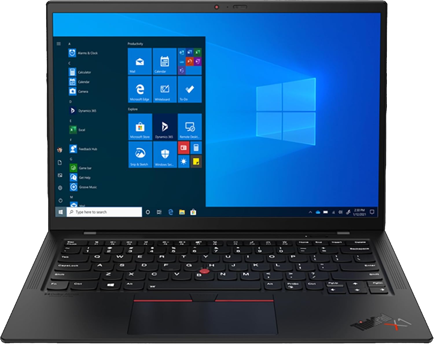Lenovo ThinkPad X1 Carbon Gen 10 14" Core i7 12th Gen 32GB RAM 512GB SSD Renewed Laptop