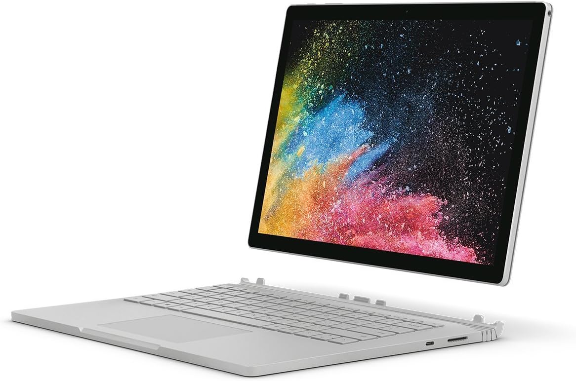Microsoft Surface Book 2 13.5" Core i5 7th Gen 8GB RAM 256GB SSD Touchscreen Renewed Laptop