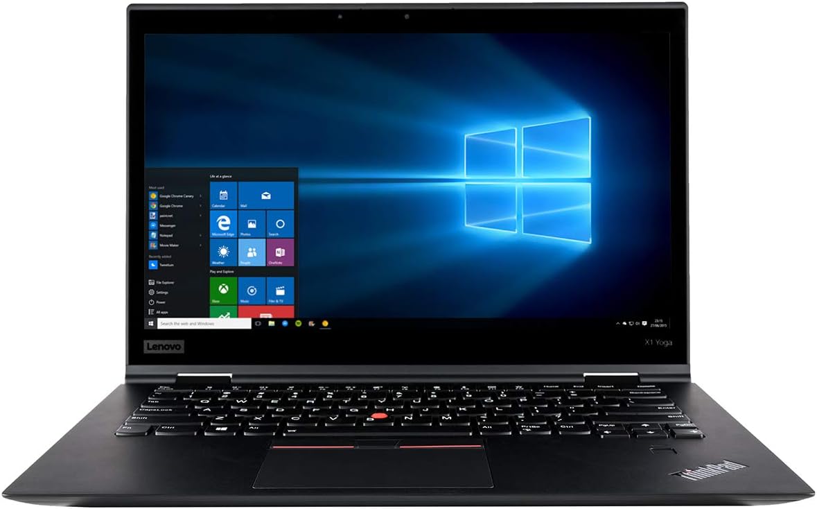 Lenovo ThinkPad X1 Yoga Gen 1 14" Core i7 6th Gen 8GB RAM 256GB SSD x360 Touch Renewed Laptop