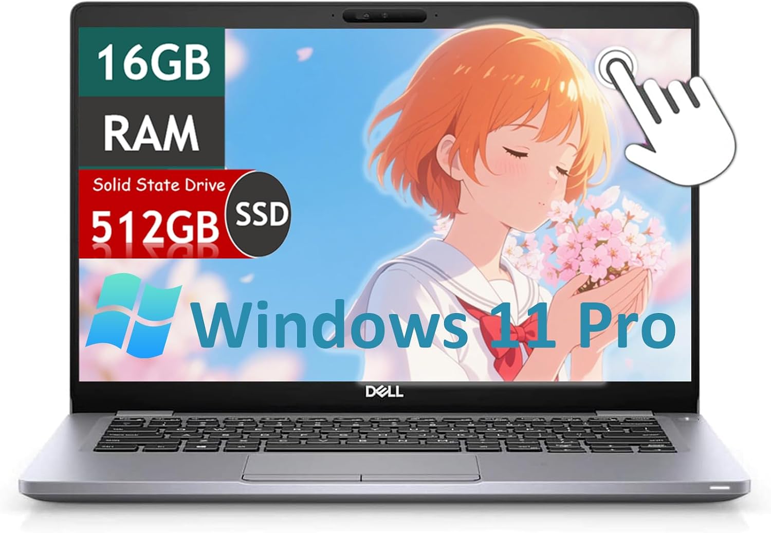 Dell Latitude 5310 2-in-1 13.3" Core i5 10th Gen 8GB RAM 256GB SSD x360 Touch Renewed Laptop