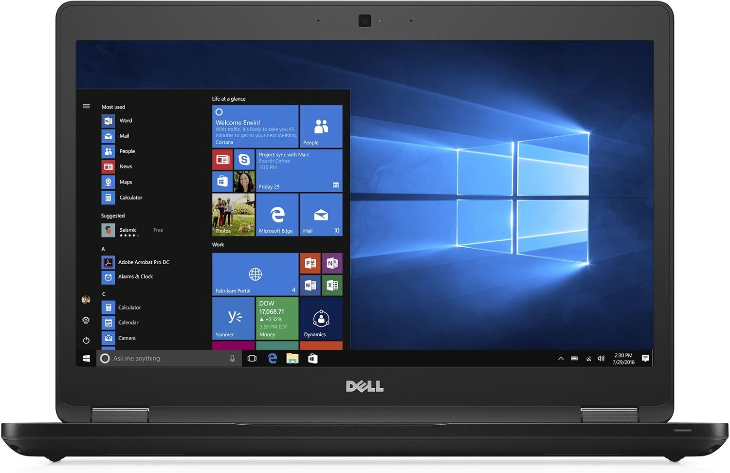 Dell Latitude 5480 14" Core i7 7th Gen 8GB RAM 256GB SSD Renewed Laptop