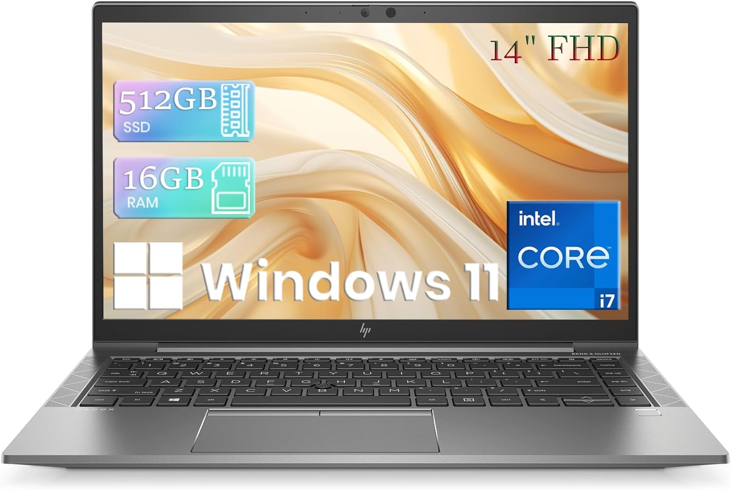 HP ZBook Firefly 14 G8 14" Core i7 11th Gen 16GB RAM 512GB SSD Renewed Laptop